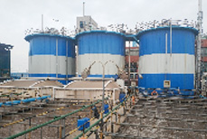 2018年，安徽聖諾貝新增污水處理設施厭氧塔並投入使用